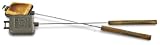 Rome's #1705 Square Pie Iron with Steel and Wood Handles