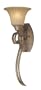 Thomas Lighting M1921-45 Olympia One-Light 7-1/2-Inch W by 21-Inch H Wall Sconce, Artisan Bronze