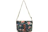 CathKidston キャスキッドソン ミニ サドル バッグ MINI SADDLE BAG 273855 SPRAY FLOWER NAVY 【NB】