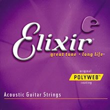 Electronics: Elixir Light Nanoweb Acoustic Guitar Strings