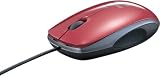 USB&PS/2有線レーザーマウス レッド BLMC-M02/RD