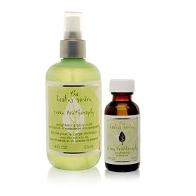 The Healing Garden Green Tea Theraphy Enlightening Body Mist + FREE Enlightening Aroma Oil 236ml/8oz