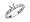0.30 cts Round Diamonds Engagement Ring in 18k White Gold Size 5 LIFETIME WARRANTEE