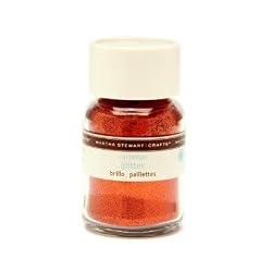 Martha Stewarts Crafts Scrapbooking "Carnelian" Glitter