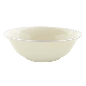 Lenox Tuxedo Platinum Ivory China Serving Bowl by Lenox