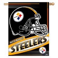 NFL Banner-Flagge 67 x 92 cm Pittsburgh Steelers