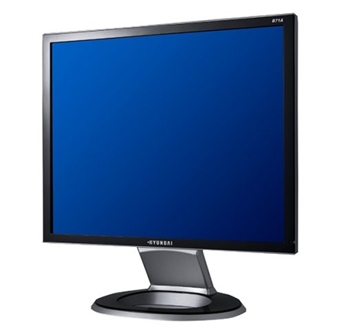 Childrens Toyshop  Electronics : Hyundai 17" tft,700:1,300 nits,analogue,black and silver