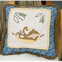 CoCaLo Monkey Business Decorative Pillows Set of 2
