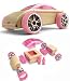 Long before your child will yearn for a Ferrari or recognize a Porsche, they will dream of the C9. Sleek and racy, the C9's aggressive stance, 5 spoke wheels and low profile red tires scream "sports car". Powered by your child's mind, with amazing handling, the C9 fits comfortably into little hands. Its interlocking components interchange with all other Automoblox models. The Automoblox Concept: Your child is an individual with a unique sense of creativity and design. The creation of something new and unique - born of a child's imagination - is the idea behind Automoblox. There are plenty of building and assembly-type toys on the market that include instructions and illustrations for your child to build the item pictured on the box. With Automoblox, your child plays outside the box - and builds the design pictured in his or her mind. ; About the Manufacturer Automoblox Company manufactures a premium wooden toy construction system based on automobiles. Established in 2003, the company's partners, businessman Raymond Rega and designer/entrepreneur Patrick Calello, are filling a niche in the toy market for a play experience that combines a back-to-basics approach with both design excellence and educational appeal. ; The proliferation of techno-toys and video games often lack fundamental educational benefits. The Automoblox construction system was conceived as a vehicle to nurture and encourage creativity in young minds through problem solving. Automoblox fulfills the need for a toy system that is appealing to children of all ages and to baby-boomer parents who seek quality educational toys for their children. ; The meticulously engineered Automoblox system is designed for children ages three and up and combines the warmth of classic, natural wood and modern materials with advanced car styling. Working closely with child development psychologists, the Automoblox construction system uses interchangeable components to create challenge, stimulate creativity, and develop