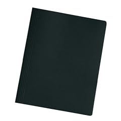 Herlitz 11130325 Schnellhefter A4 Karton gefaltet schwarz intensiv 10er Packung�
