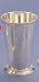 Kitchen & Housewares : Mint Julep Cup - Beaded Silver Plated