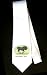 Party Decoration Necktie with africa, connochaete, running, gnu, animal, horns, ox