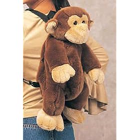 Plush Monkey Backpack 16 by Fiesta Toys
