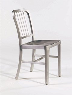 Childrens Toyshop  Kitchen & Housewares : Cafe Aluminum Side Chair - Set of 2