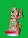 Hanna Barbera Yogi Bear & Boo Boo Sledding Christmas Ornament #HB0100