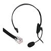 K�nig Headset mit Anschluss f�r Telefon