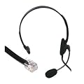 K�nig Headset mit Anschluss f�r Telefon