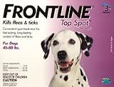 Frontline Topspot Dog 45-88 Pounds, 3 Month
