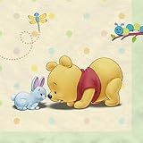 Pooh Baby Days Beverage Napkins 16ct