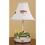Antique Toy Lamp Base and Shade
