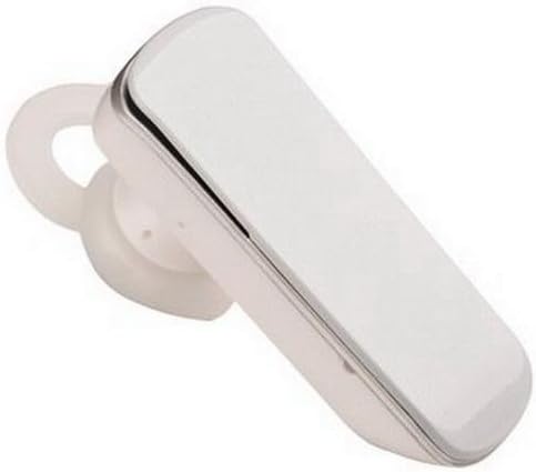 KFLY- Stereo Wireless Bluetooth BT Earphone Earpiece for Apple iPhone 5S/5C/5, iPhone 4/4s, iPad 7/Nano, iPod, Samsung Galaxy, LG, Nokia, Palm, Blackberry and HTC (White)