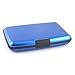 TOOGOO Waterproof Business Id Credit Card Wallet Holder Aluminum Metal Case Box (Random Color)