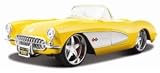 Review Maisto 31336 yellow / Chevrolet Corvette (1957) in Yellow (1:18 scale) Diecast Model Car