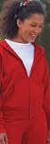 Bella Girl Fleece Solid Zip-Hoodie Sweatshirt