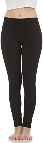 Classic Designs Womens Warm and Comfortable Fleece Lined Leggings