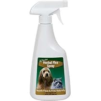 NaturVet Herbal Flea Spray, 16 Ounce