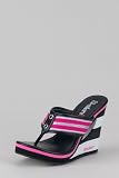 metrostyle Skechers High Heel Flip Flop