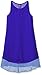 Amy Byer Girls' Sleeveless Colorblock Trapeze Dress