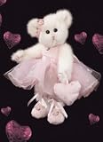 Dance Into My Heart Bearington Bear Ballerina Dressed White Teddy Bear Stuffed Animal Ballet Gift By Bearington Collection