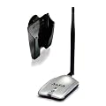 Alfa AWUS036H 1000mW 1W 802.11b/g USB Wireless WiFi network Adapter with 5dBi Antenna and Suction cup Window Mount dock - for Wardriving & Range Extension