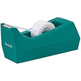 Scotch Classic Desktop Tape Dispenser, Blue, 1-Inch Core, 1 Dispenser (C-38-B)