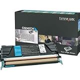 311Z2cvPuLL. SL160  Lexmark C5240CH High yield return program laser toner for lexmark c524/c532/c534, 5k yld, cyan