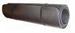 Yogamatte Pilates Gymnastikmatte 190 x 60 x 1,5 cm schwarz