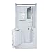 Mesa 31" x 40" Soaker Walk In Bath Tub with Right Hand Drain