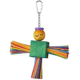 Super Bird Creations Stick Angel 8x6.5in Bird Toy by Super Bird Creations
