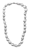 Quartz necklace, 'Raindrops' 1 W 28 L
