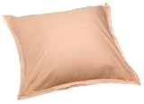 DKNY Iridescent Sheer European Sham, Pale Orange