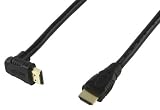 Produkt-Bild: HDMI-Kabel mit Winkelstecker 90&deg; V 1.3 Gold 1,5 M