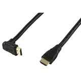 CABLE HDMI 1.3 AVEC CONNECTEUR COUDE PLAQUE OR / Longueur: 1.5 mpar Bulk