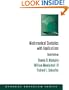 Mathematical Statistics with Applications (Mathematical Statistics (W/ Applications))