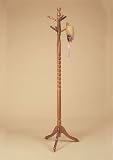 Nostalgic Oak Twist Coat Rack By Powell Furniture