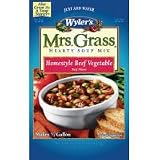 Mrs. Grass Hearty Soup Mix, Homestyle Beef Vegetable Soup Mix, 8--Ounce Units (Pack of 8)