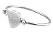 Sterling Silver Cuff Style Engraveable Toddler Bracelet