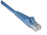 Tripp Lite N201-003-BL Cat6 Gigabit Blue Snagless Patch Cable RJ45M/M - 3ft