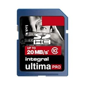 Integral 8GB UltimaPro Class 10 SDHC Card
