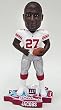 New York Giants Brandon Jacobs Super Bowl 42 Forever Collectibles Ring Bobble Head - Football Sports Merchandise